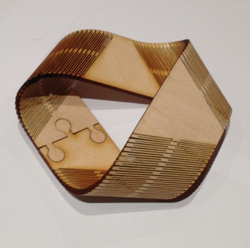 Moebius Strip 3mm Huş Kontrplak