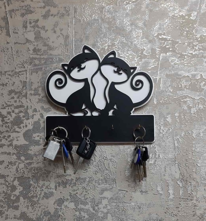 Sevimli Kediler Anahtarlık