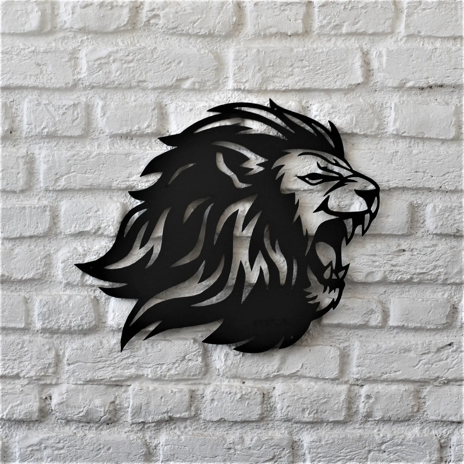 Aslan Duvar Dekoru