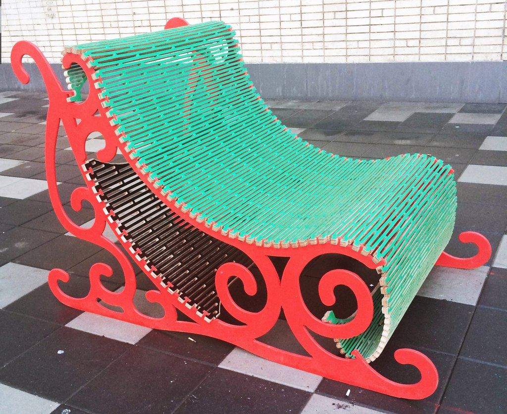 Ahşap Noel Baba Kızağı 12mm