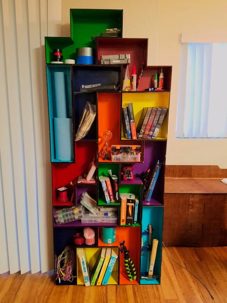 Tetris Modüler Kitaplık