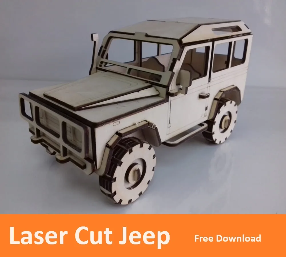 Jeep Ahşap Model