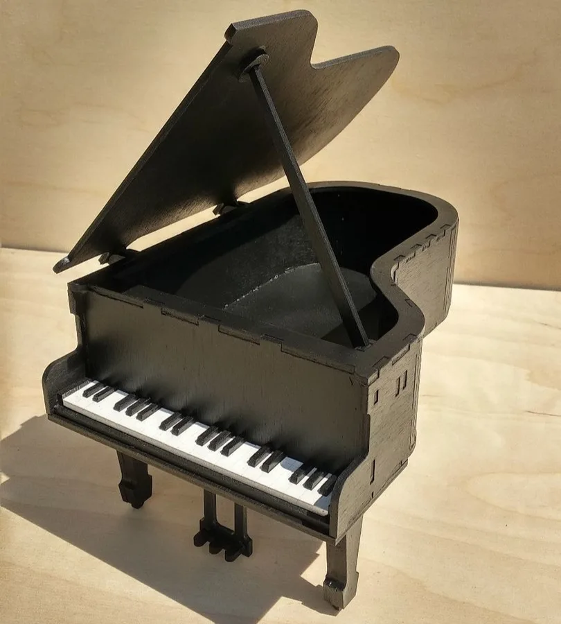Piyano Kutusu Müzik Sever Hediye Kutusu