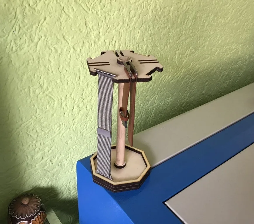 Apple Watch Kordon Standı Kontrplak 6mm