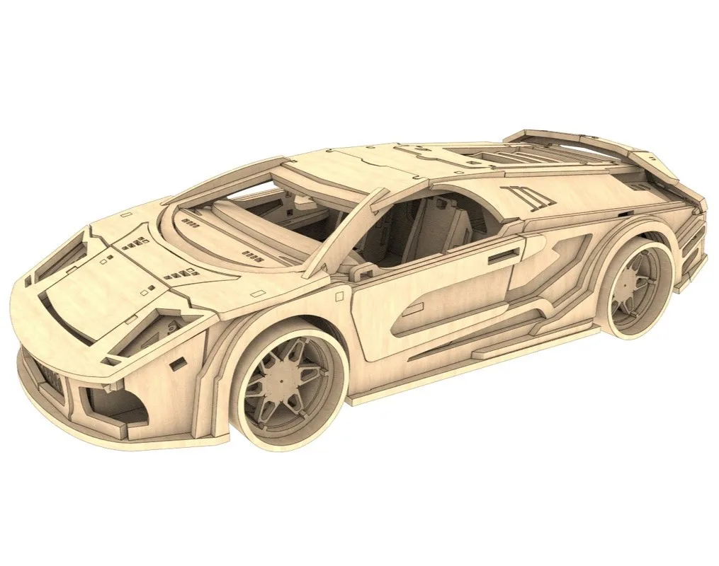 Lamborghini 3D Puzzle