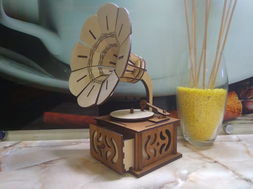 Gramofon 3D Puzzle