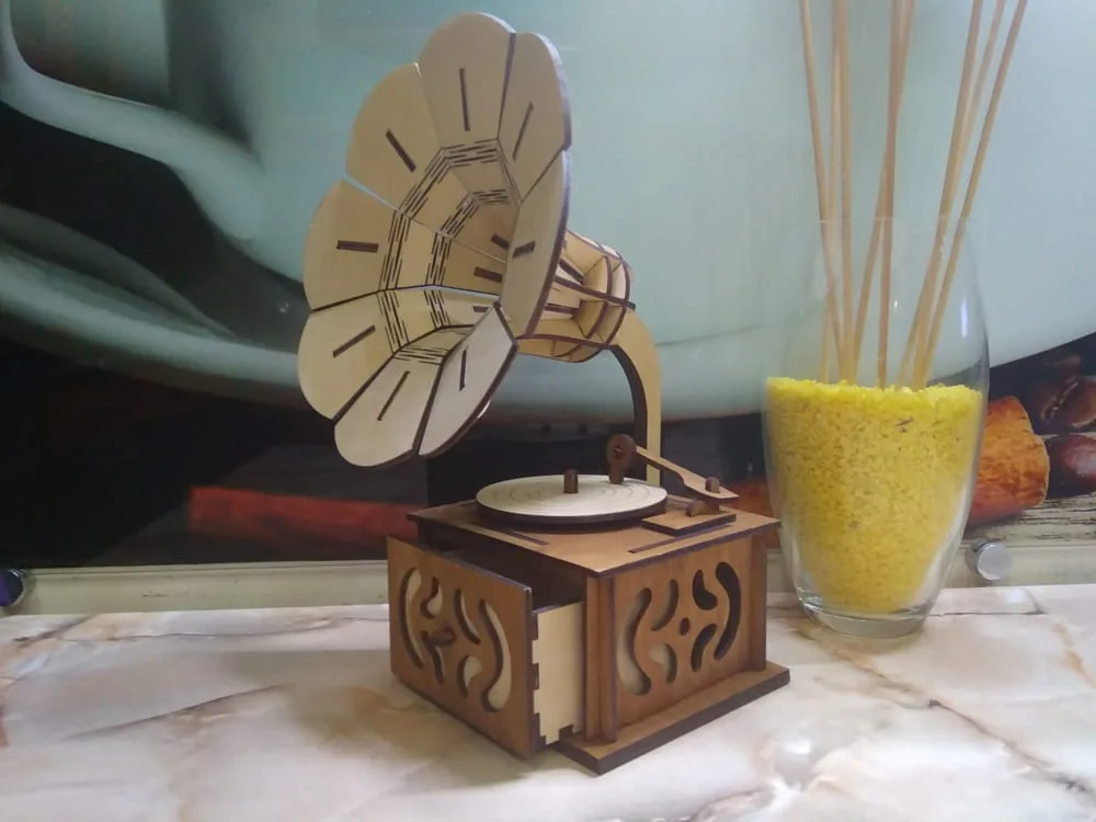 Gramofon 3D Puzzle