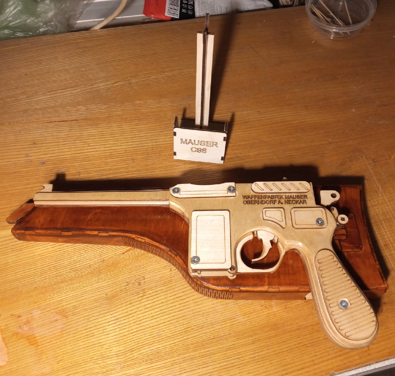 Mauser C96 Tabanca Oyuncak Tabanca