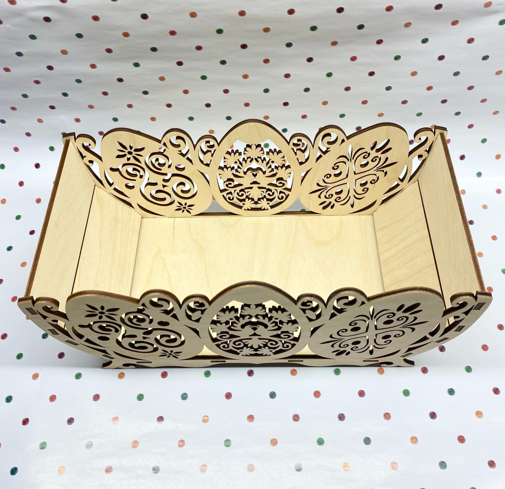 Dekoratif Paskalya Yumurtası Sepeti