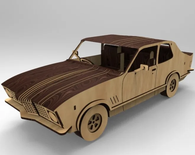 Ahşap Holden LJ Torana Model Araç Kiti