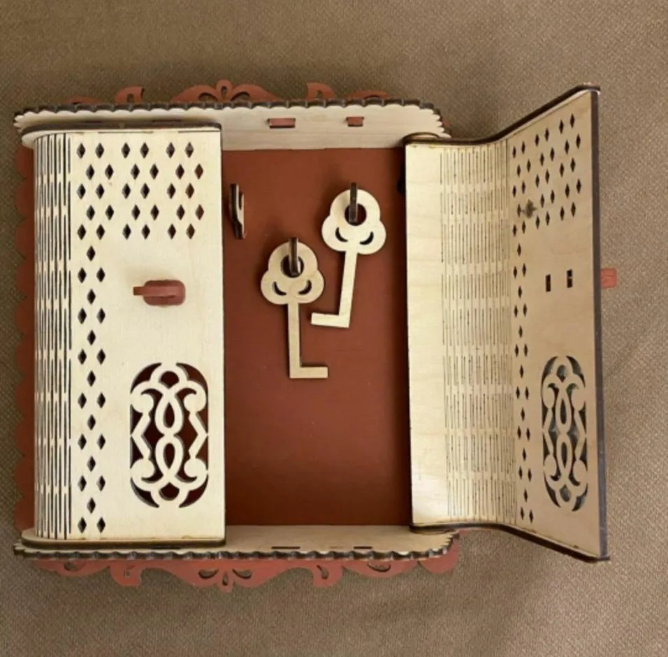 Dekoratif Anahtarlık Ahşap Anahtarlık