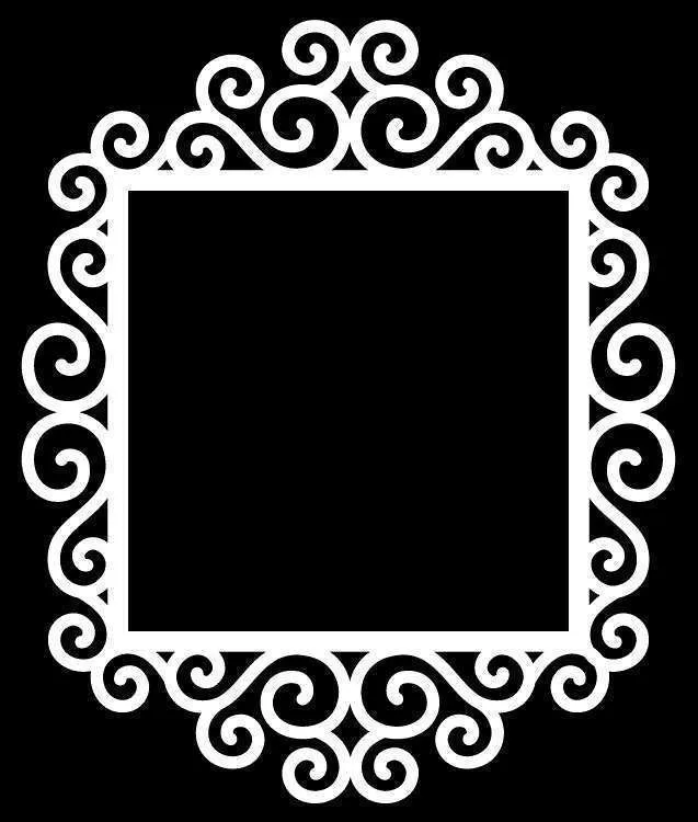 Desenli Ayna Çerçevesi-20