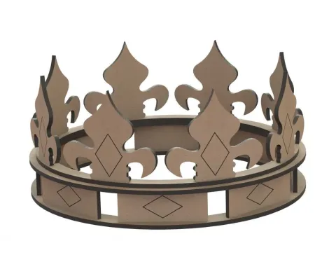 3D Taç Puzzle-2