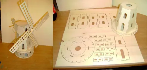 3D Rüzgar Gülü Puzzle