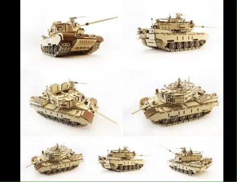 3D Tank Puzzle-2