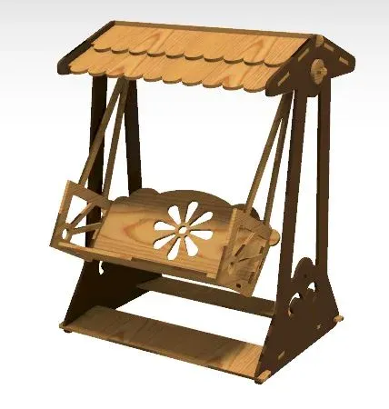 3D Sallanan Salıncak Puzzle-2