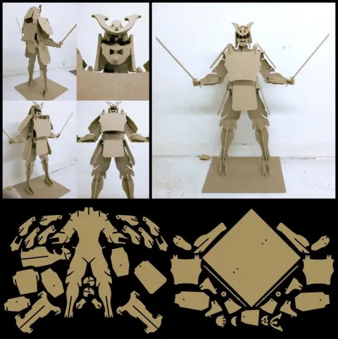 3D Samuray Puzzle 