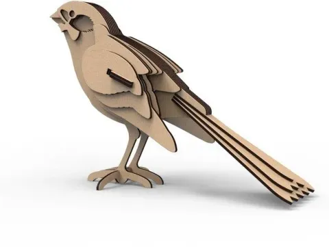 3D Serçe Puzzle 