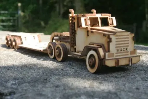 3D Tır Puzzle