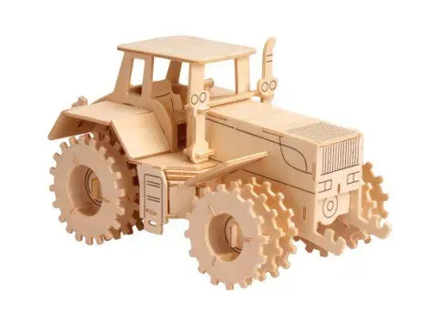 3D Traktör Puzzle