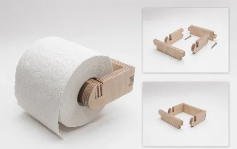 3D Tuvalet Kağıdı Tutacağı Puzzle-2