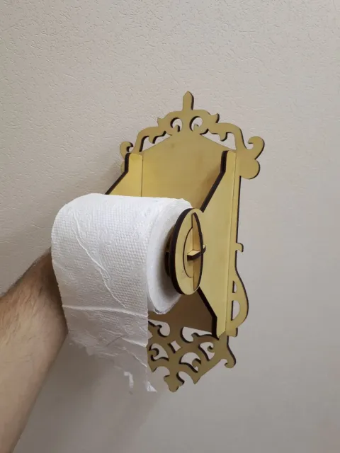 3D Tuvalet Kağıdı Tutacağı Puzzle