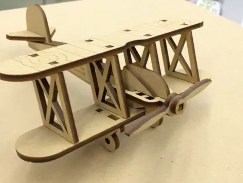 3D Uçak Puzzle-5