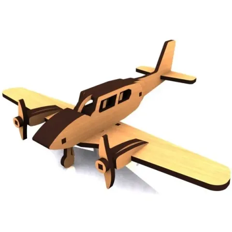 3D Uçak Puzzle-6