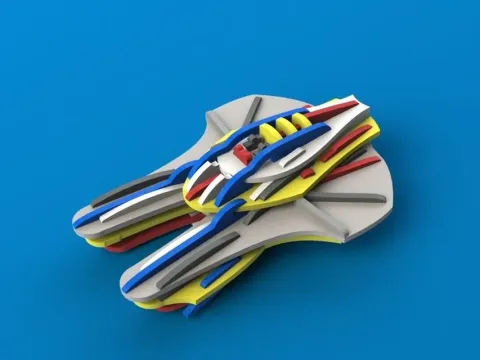 3D Uzay Gemisi Puzzle-3
