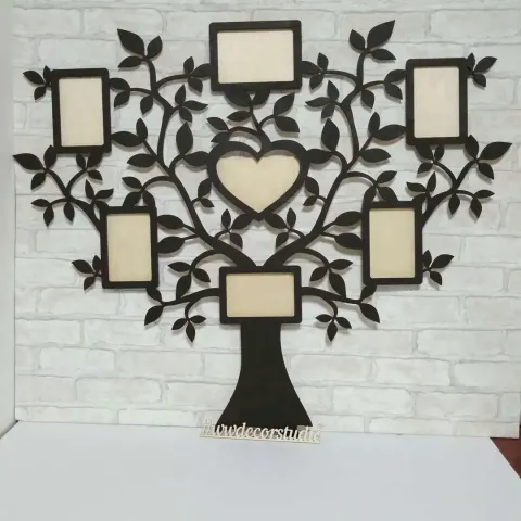 Ağaç Tasarımlı Fotoğraf Çerçevesi-2