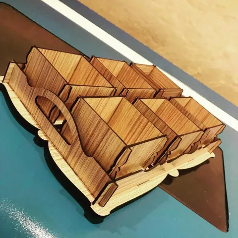 Ahşap Tepsi-3