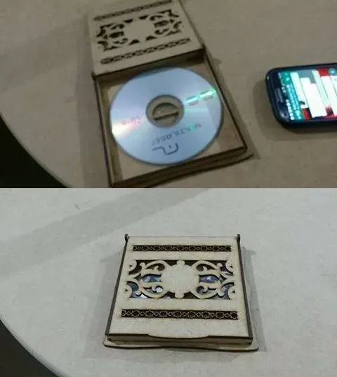 Cd Kutusu-Kapaklı Kutu-2