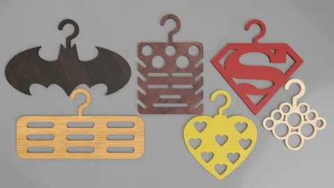 Desenli Askılık-6 Batman