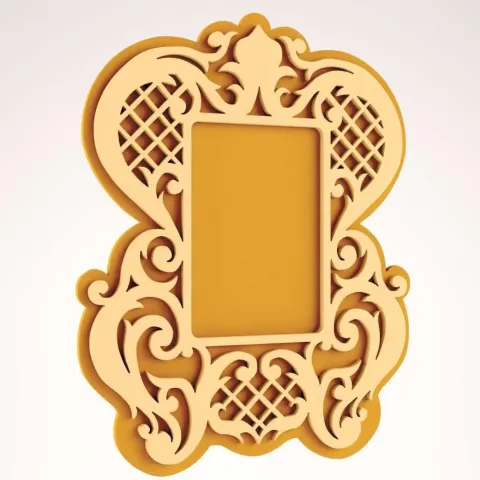 Desenli Ayna Çerçevesi-4
