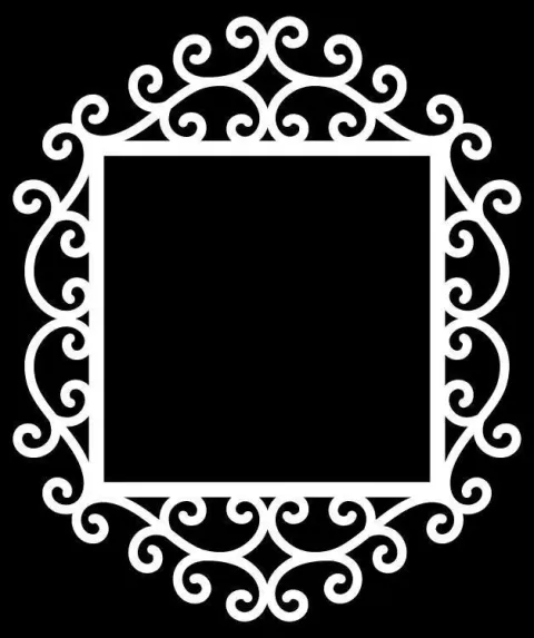 Desenli Ayna Çerçevesi-19