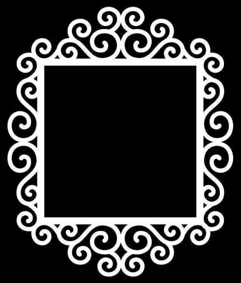 Desenli Ayna Çerçevesi-20