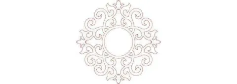 Desenli Ayna Çerçevesi-25
