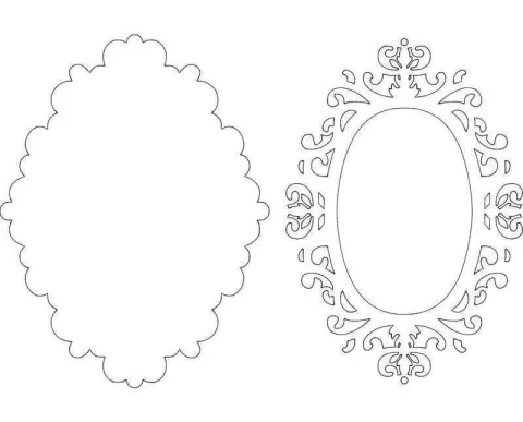 Desenli Ayna Çerçevesi-27