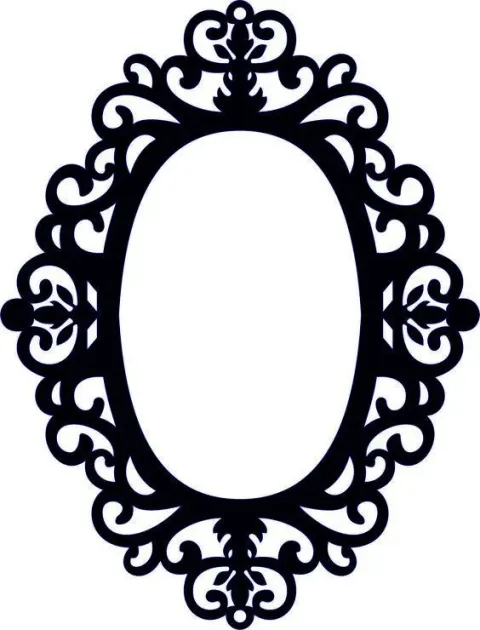 Desenli Ayna Çerçevesi-30