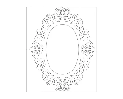 Desenli Ayna Çerçevesi-34