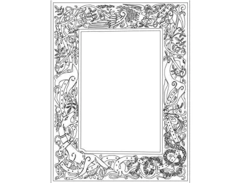 Desenli Ayna Çerçevesi-37