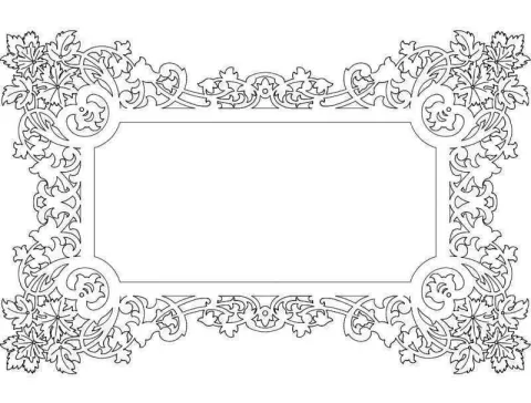 Desenli Ayna Çerçevesi-38