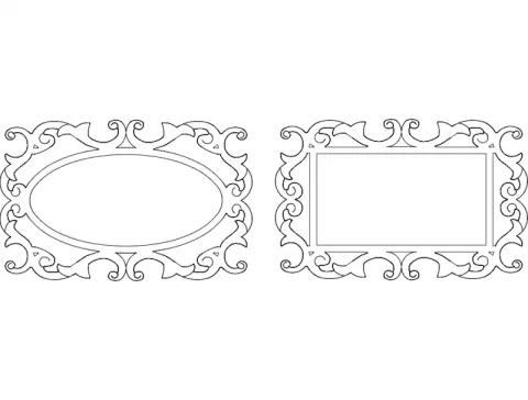 Desenli Ayna Çerçevesi-59