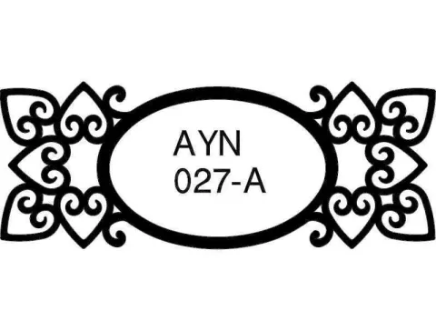 Desenli Ayna Çerçevesi-61