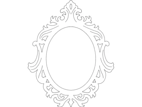 Desenli Ayna Çerçevesi-65