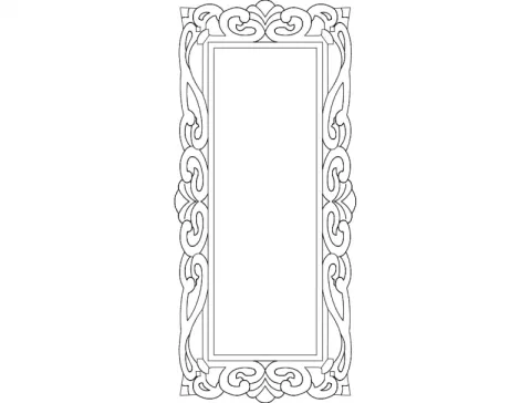 Desenli Ayna Çerçevesi-67