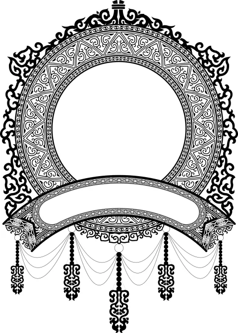 Desenli Ayna Çerçevesi-102