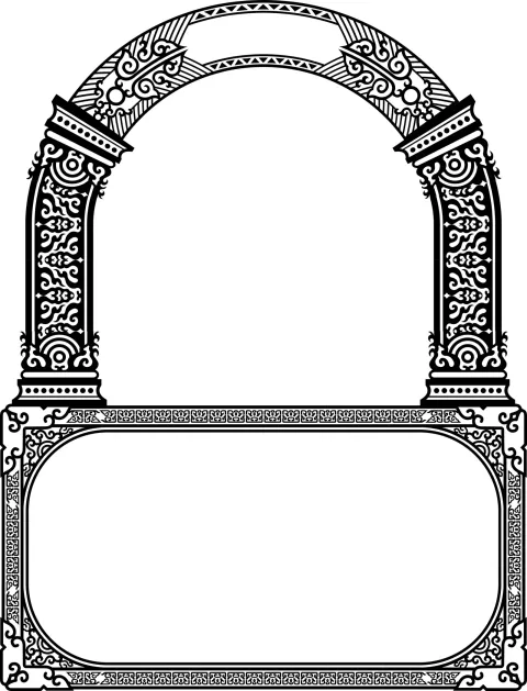 Desenli Ayna Çerçevesi-103