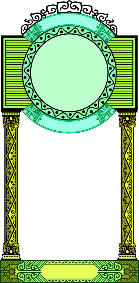 Desenli Ayna Çerçevesi-104