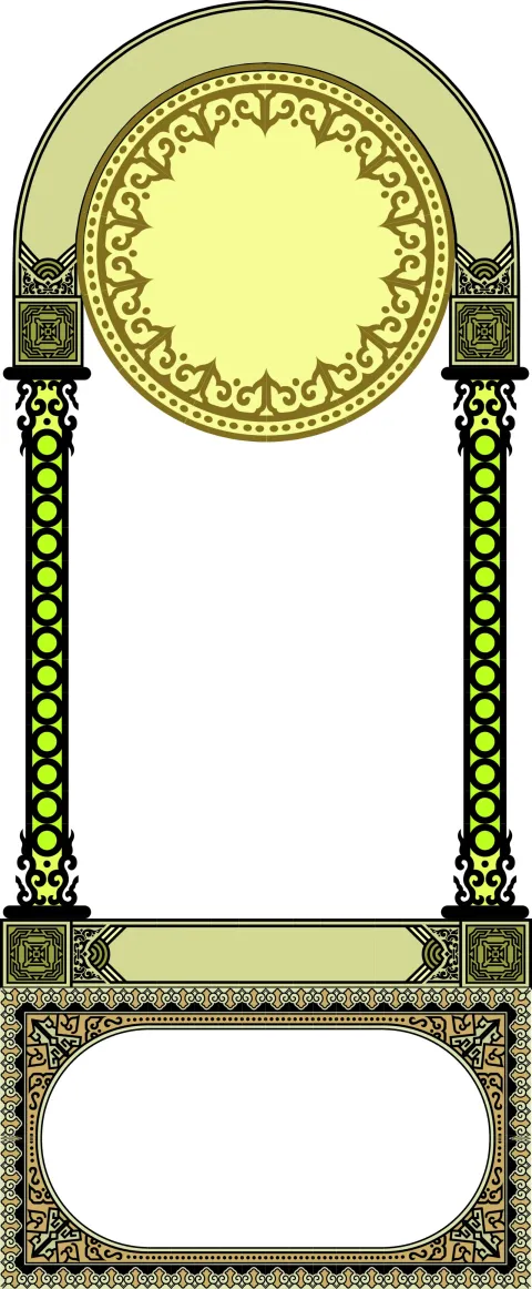 Desenli Ayna Çerçevesi-106